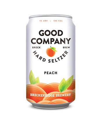 Good Company Hard Seltzer Peach is one of the best hard seltzers of 2021.