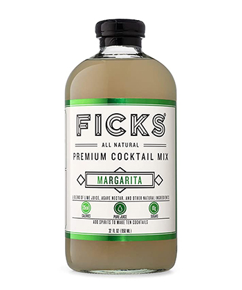 Ficks All Natural Premium Cocktail Mix Margarita is one of the best Margarita mixes.