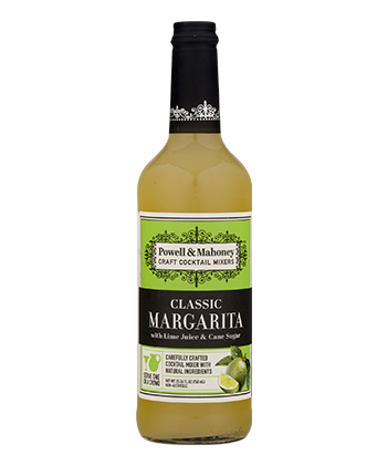 Powell & Mahoney Classic Margarita is one of the best Margarita mixes.
