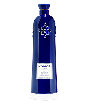 Komos Tequila Añejo Cristalino is one of the best tequilas over $100.
