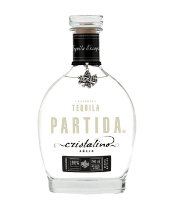 Tequila Partida Cristalino Añejo is one of the best tequilas under $100.