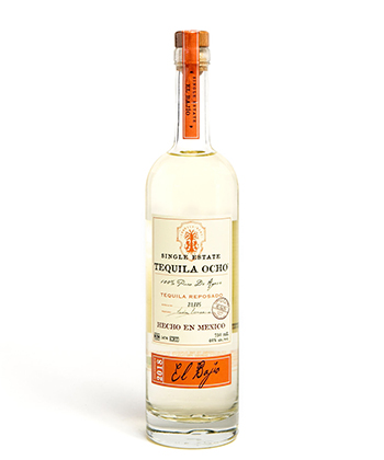 Tequila Ocho Reposado is one of the best tequilas under $100.
