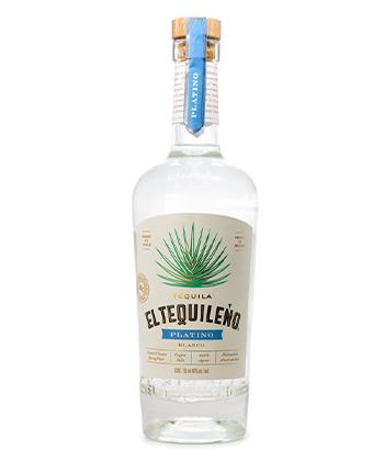 El Tequileño Platinum is one of the best tequilas under $100.