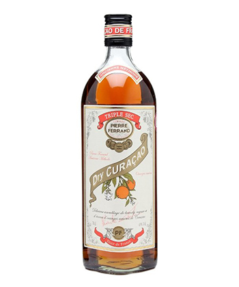Pierre Ferrand Dry Curaçao is one of the best triple sec orange liqueurs for your Margarita.