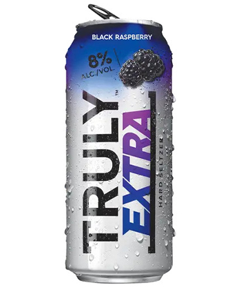 Truly Extra Black Raspberry is one of the best hard seltzers.