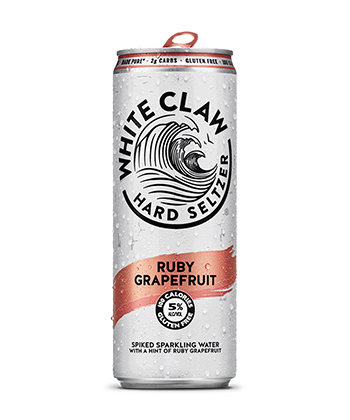 White Claw Ruby Grapefruit is one of the best hard seltzers.