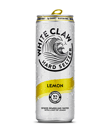 White Claw Lemon is one of the best hard seltzers.