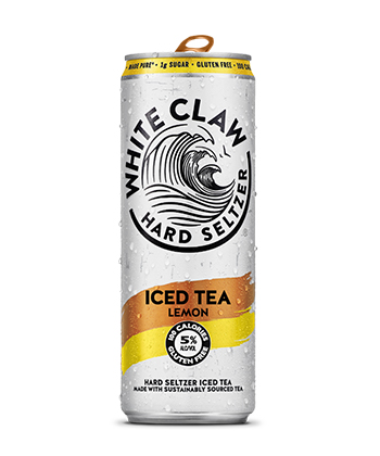 White Claw Iced Tea Lemon is one of the best hard seltzers.