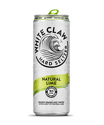 White Claw Natural Lime is one of the best hard seltzers.