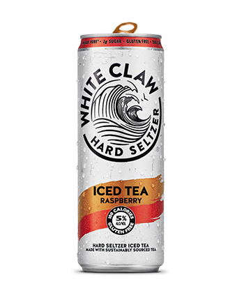 White Claw Iced Tea Raspberry is one of the best hard seltzers.