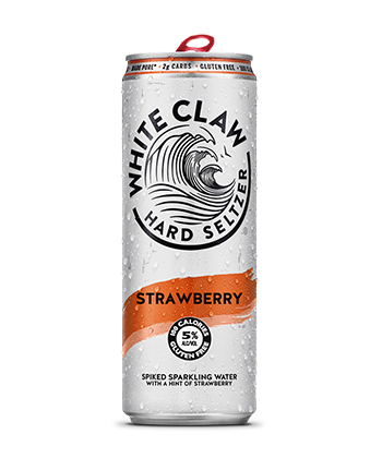 White Claw Strawberry is one of the best hard seltzers.