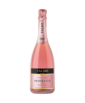 Valdo Marca Oro Prosecco DOC Rosé Brut Millesimato 2019 is one of the best Prosecco rosés to try