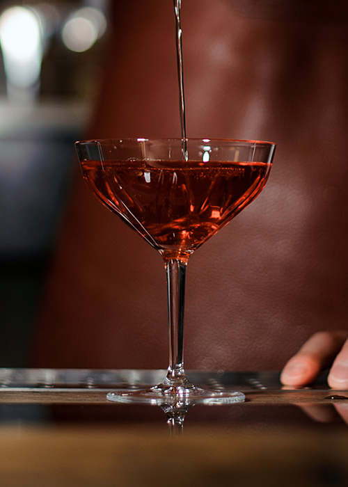 The Banker's Choice is one of the best cold coffee cocktails.