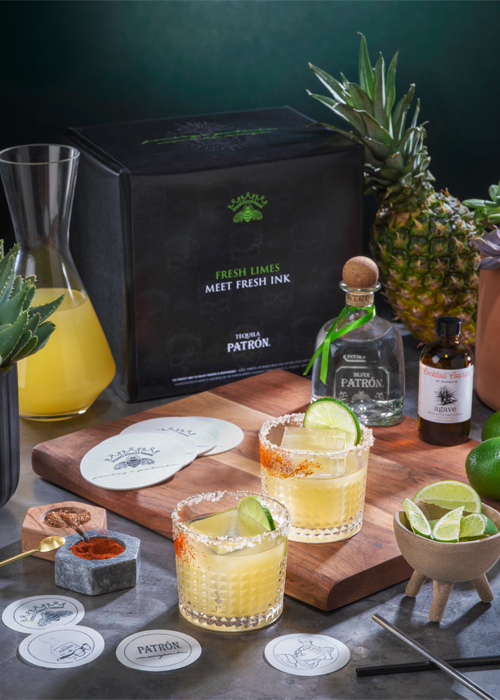 This year look to PATRÓN for a cocktail kit that will simplify your Cinco de Mayo celebration.