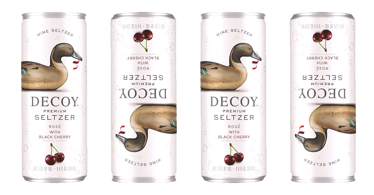 Decoy Premium Wine Seltzer Rosé and Black Cherry Review & Rating VinePair