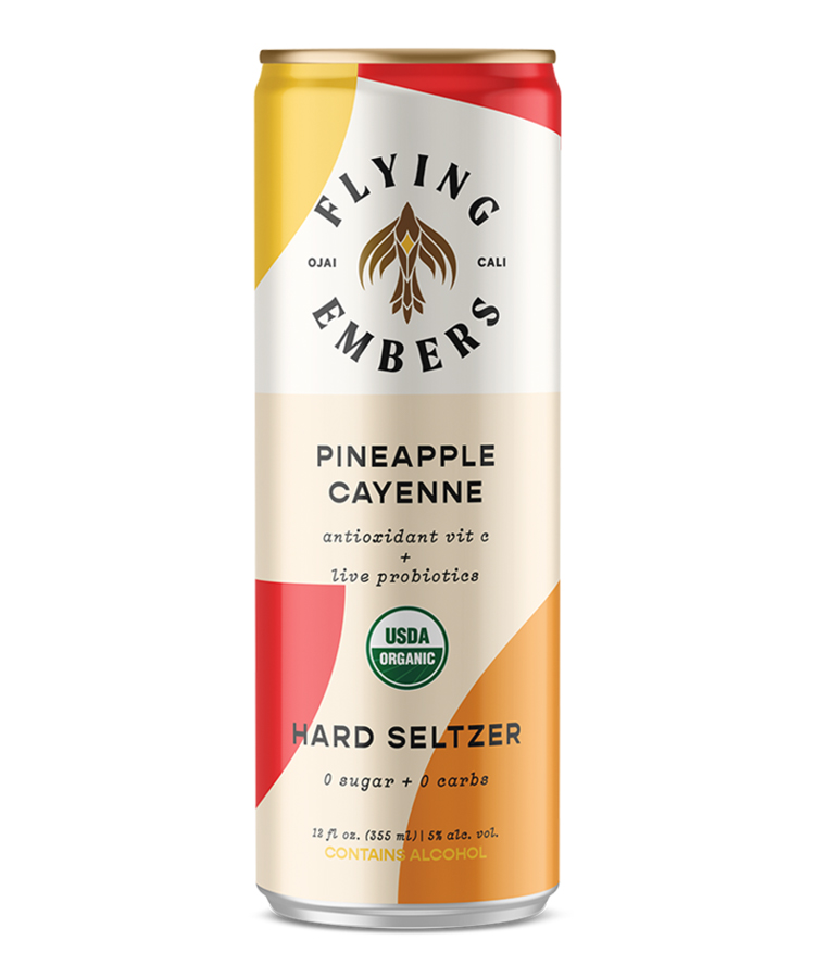 Flying Embers Pineapple Cayenne Hard Seltzer Review