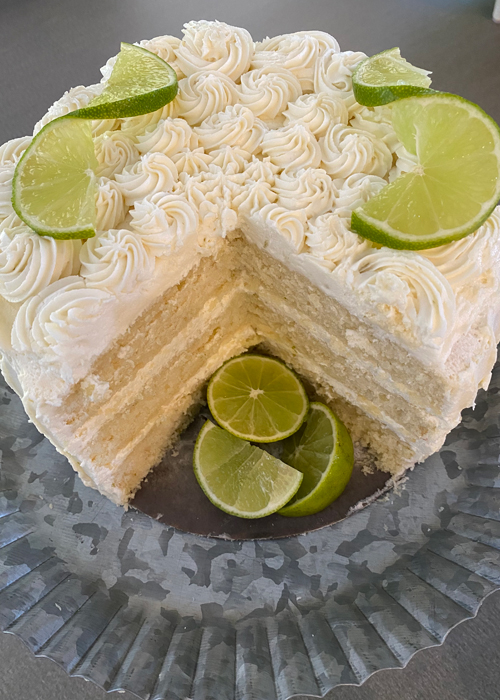 The Margarita Cake is one of the best boozy desserts for Cinco de Mayo.