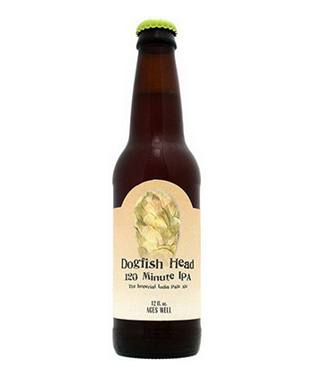 Dogfish Head 120 Minute IPA is one of the best triple IPAs.