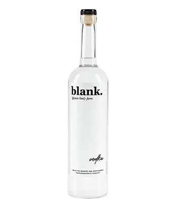 Blank. vodka is one of the best new vodkas.