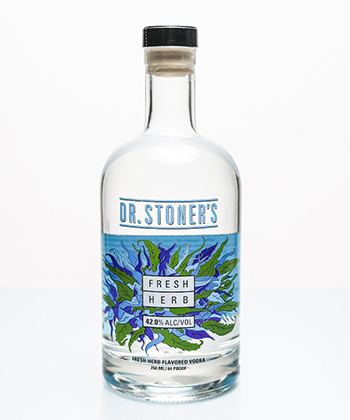 Dr. Stoner’s Fresh Herb Vodka is one of the best new vodkas.
