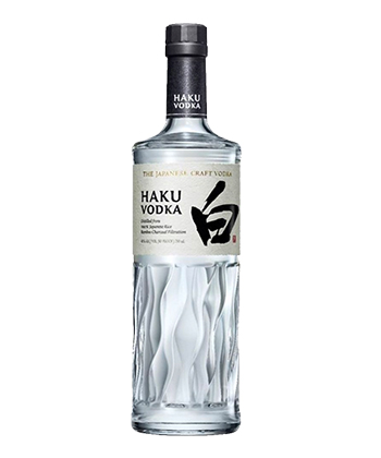 Haku Vodka is one of the best new vodkas.