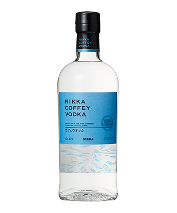 Nikka Coffey Vodka is one of the best new vodkas.