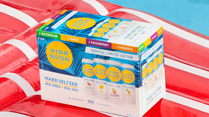 High Noon Hard Seltzer is releasing a Tropical Limited Edition Variety Pack.