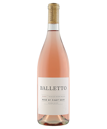 Balletto Rosé of Pinot Noir is one of the The 25 Best Rosé Wines of 2021