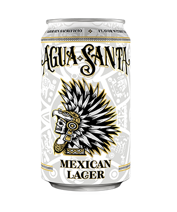 Figueroa Mountain Brewing's Agua Santa Mexican Lager is one of the best Mexican lagers. 