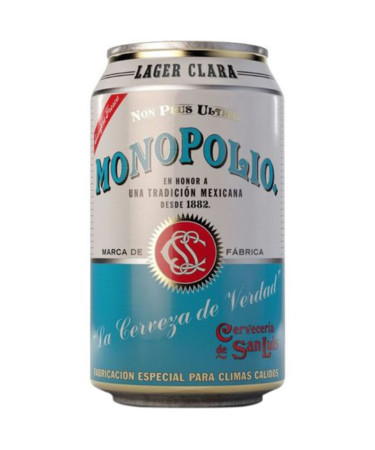 Cerveceria de San Luis Monopolio Lager Clara