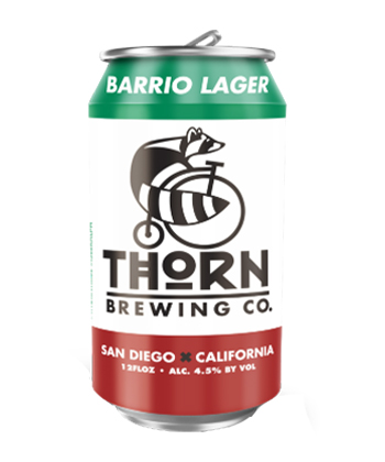 Thorn Brewing Co. Barrio Lager is one of the best Mexican lagers. 