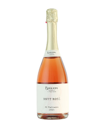 The Buglioni 'Il Vigliacco' Spumante Rosé is one of the 7 best sparkling rosés.