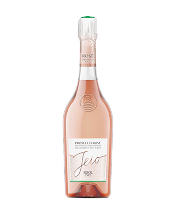The Bisol 'Jeio' Prosecco Millesimato Rosé Brut is one of the 7 best sparkling rosés.