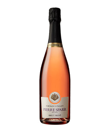 The Pierre Sparr Crémant d'Alsace Brut Rosé is one of the 7 best sparkling rosés.