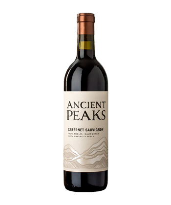 Ancient Peaks Cabernet Sauvignon ‘Santa Margarita Vineyard’ 2018, Paso Robles, Calif. is a good wine you can actually find.