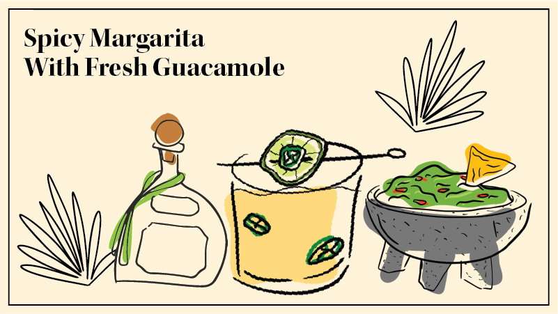 While Spicy Margaritas have become increasingly popular, this version shines because it incorporates the natural sugars of fruits instead of relying on orange liqueur or syrups for sweetness.