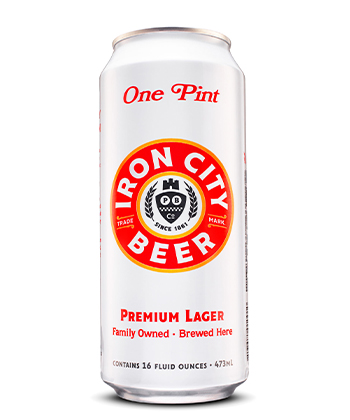 Iron City Beer's Premium Lager is one the best beers to enjoy at the ballpark.