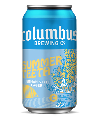 Columbus Brewing Co. Summer Teeth is one the best beers to enjoy at the ballpark.