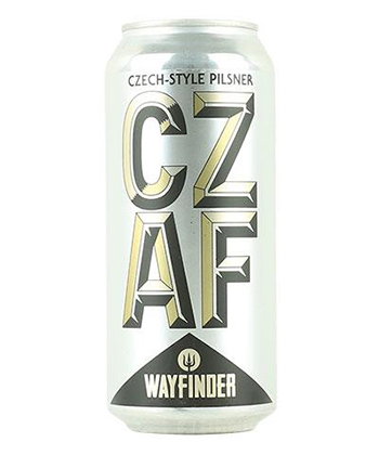 Wayfinder CZAF is one the best beers to enjoy at the ballpark.