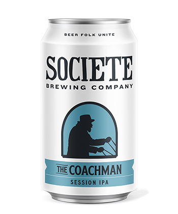 The Coachman by Societe is one of the best IPAs for beginners.