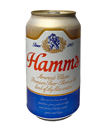 Hamm's is one of professional winemakers' go-to beers.