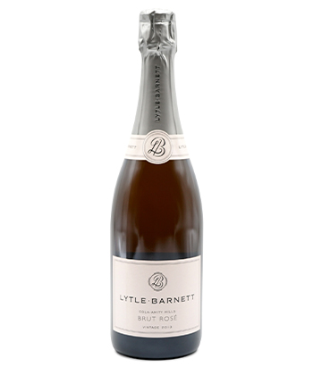 Lytle-Barnett Willamette Valley Brut Rosé Sparkling Wine 2016 is one of the best wines to pair with BBQ