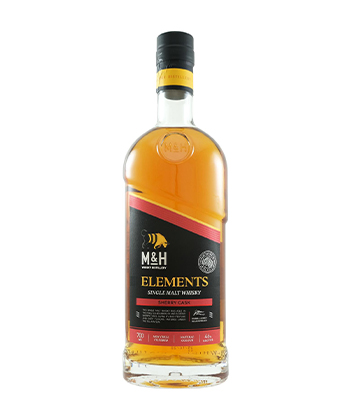 M&H Elements Sherry Cask Single Malt Whisky is one of the 9 best new world whiskeys.