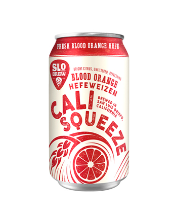 SLO Brew Cali Squeeze Blood Orange Hefeweizen is one of the best summer wheat beers.