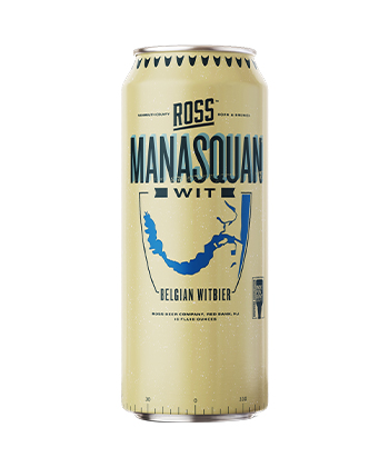 Ross Brewing Co. Manasquan Wit is one of the best summer wheat beers.