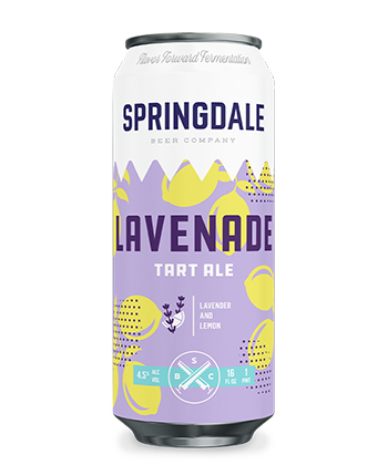 Springdale Brewing Co. Lavenade is one of the best summer wheat beers.