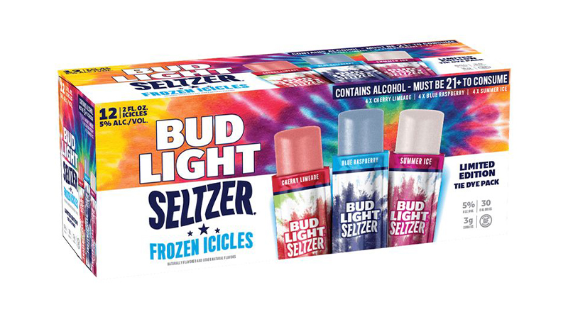Bud Light Seltzer's Retro Summer Frozen Icicles are launching just in time to beat the heat.
