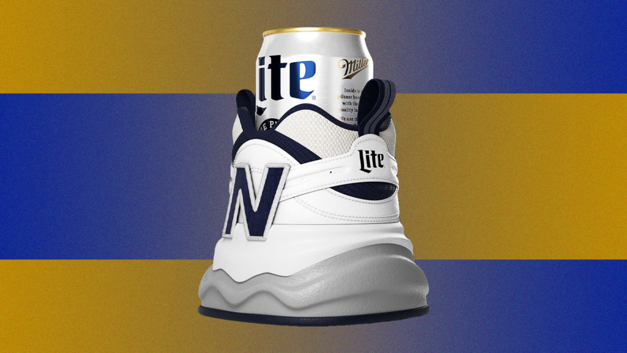 Miller Lite and New Balance Are Dropping a 'Dad Shoe' Koozie ...