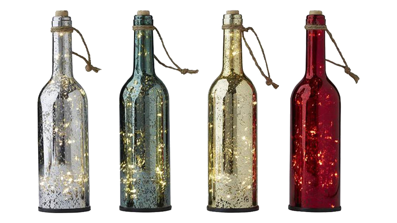 the best fairy light wine bottles