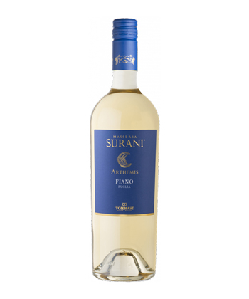 Masseria Surani ‘Arthemis’ Fiano 2018, Puglia, Italy is a good wine you can actually find.